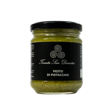 Pesto di Pistacchio - Prodotti tipici siciliani - Tenuta San Demetrio - 190g