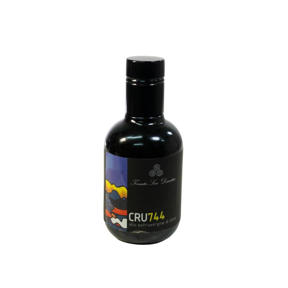 Olio CRU 744 - Olio extravergine di olive Biancolilla - Tenuta San Demetrio - 0,25L