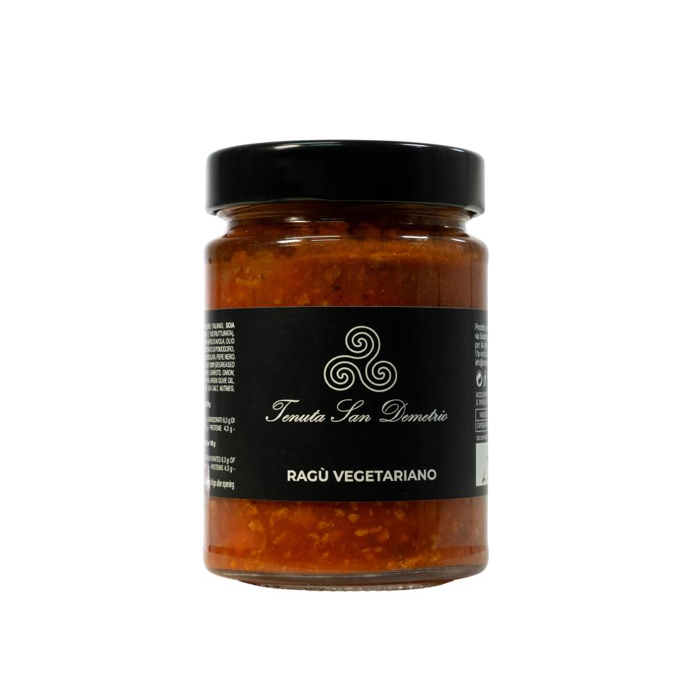 Vegetarisches Ragù - Sizilianische Produkte - Tenuta San Demetrio - 280g