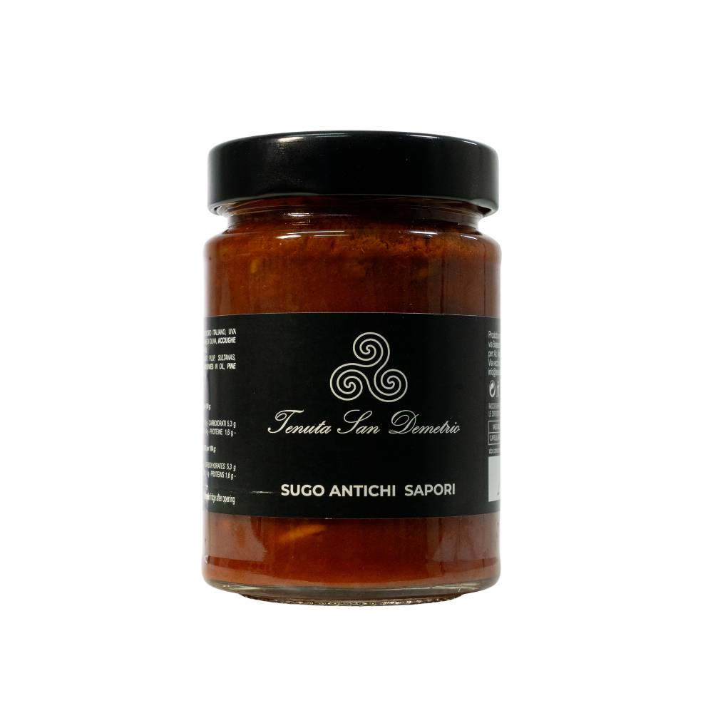 Sugo antichi sapori - Prodotti Siciliani - Tenuta San Demetrio - 280g