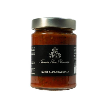 Sugo all'Arrabbiata - Prodotti Siciliani - Tenuta San Demetrio - 280g