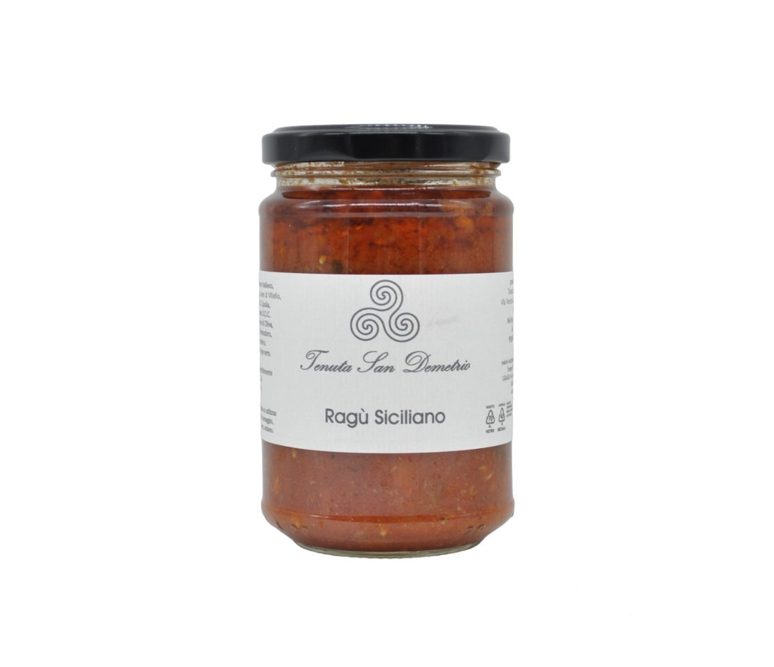 Ragù siciliano - Prodotti siciliani - Tenuta San Demetrio - 280g