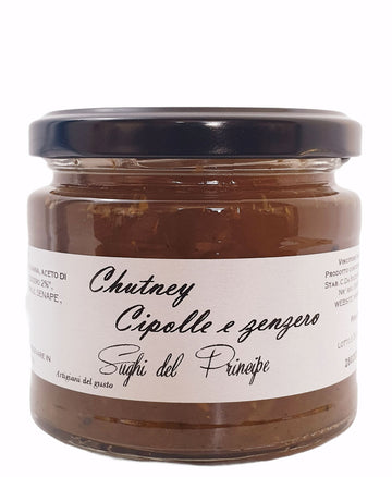 Chutney Cipolla con Zenzero - I sughi del Principe - 200g