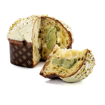 Panettone Stuffed with Pistachio