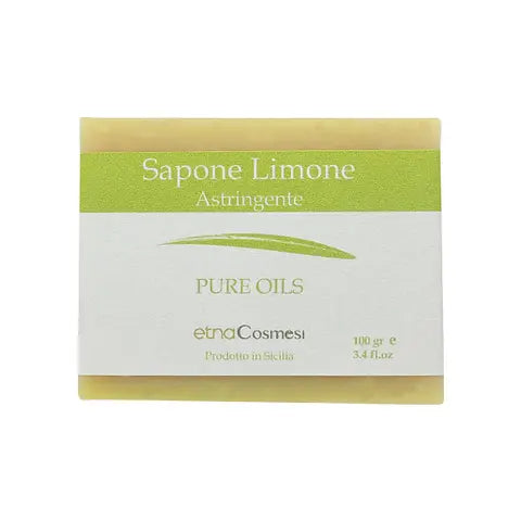 Sapone vegetale al Limone - 100 g - Etnacosmesi