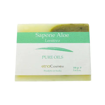 Sapone vegetale all'Aloe da 100 g BIO - Etnacosmesi